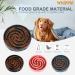 Large Non-Slip Slow Feeder Dog Bowl | Interactive Maze Puzzle for Healthy Eating | Prevents Choking and Bloating | Black - Buy Online on GoSupps.com