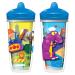 Playtex Sipsters Stage 3 Spill-Proof Leak-Proof Break-Proof Insulated Spout Sippy Cups for Boys - 9 Ounce - 2 Count