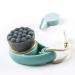 KWOAIZD Deep Cleansing Facial Cleansing Brush - Remove Makeup Clean Pores-Bamboo Charcoal Fiber Mini Portable Wave Point