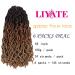 18 Goddess Faux Locs Crochet Hair - 6 Packs Gypsy Wavy Dreadlocks - 3 Tone Curly Braiding Extensions (#1B3027) | Soft & Lightweight - Buy Online on GoSupps.com