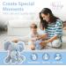 Blue Elephant Teddy Cuddly Toy for Babies | Baby Box Shop - Buy Online on GoSupps.com