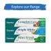 Himalaya Bright White Toothpaste Fluoride Free to Reduce Plaque & Whiten Teeth 6.17 oz (Pack of 2) - Buy Online on GoSupps.com