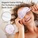 Organic Castor Oil Eye Mask - Reusable 2 Pcs Pack for Eyelashes Eyebrows Wrinkles & Dark Circles - Magnolia - Buy Online on GoSupps.com
