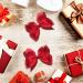 2 Pcs Red Ribbon Hair Bow Clips Barrettes - Hair Styling Accessories for Girls & Women - Perfect for Christmas, Wedding, Birthday, Valentine's Day - 6 Inch - Buy Online on GoSupps.com