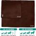 PetAmi Puppy Dog Blanket Small Indoor Cat Kitten | Fleece Sherpa Throw | Soft Plush Fluffy Lightweight Warm Cover 29x40 Inch - Brown/Brown Sherpa - Buy Online on GoSupps.com