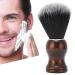 Premium Hair Shaving Brush for Men | Wooden Handle Barber Tool for Rich Lather | Travel-Friendly Razor Brush - Buy Online on GoSupps.com