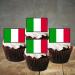 24 Italian Flag Cupcake Toppers Italy Flags Edible Italia Flags Flags Of The World Cake Decorations Eurovision Party Decorations Italy Decorations Italian Party Decorations Italian Cake - Buy Online on GoSupps.com