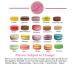 Leilalove Macarons - Mademoiselle de Paris Collection of 15 | Individually Packed for Freshness | Gift Box with Free Enclosure Card - Buy Online on GoSupps.com