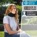 Solace Bracing Perfect Fit Neck Support - British Made & NHS Supplied Cervical Neck Collar Brace for Pain Relief - Black (18 x 2.5) - 15 Sizes - Buy Online on GoSupps.com