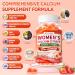 Calcium Supplements for Women Gummies: Organic Chewable Sugar Free Vegan Calcium 1200 mg with Vitamin D3 K2 B6 B12 Mineral Magnesium Zinc Citrate - for Womens Immune Overall Health(60Count) Strawberry 60 Count (Pack of 1) - Buy Online on GoSupps.com