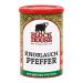 Block House Knoblauch Pepper spice mix for meat fish and vegetables in restaurant quality 200g dose with a scattering attachment 200 g (1 Pack)