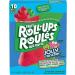 Betty Crocker Fruit Roll-Ups Variety Pack Jolly Rancher Green Apple and Watermelon Fruit Flavoured Snacks Pack of 10 Rolls Grocery - Buy Online on GoSupps.com