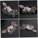 FRCOLOR 1pc Bridal Comb Women Headdress Pearl Hair Pin Bridal Side Comb Crystal Headpiece Wedding Hair Comb Hair Teasing Comb Tiara Bride Hair Comb Decorate Manual Women's Alloy - Buy Online on GoSupps.com