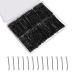 Black Bobby Pins 400PCS 2Inches Hair Bobby Pins for Women  Bun Pins for Thick Hair Pins with Storage Box for Bridal Wedding Women Hair Accessories