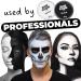 Buy Blue Squid Pro Schminke Face & Body Paint - Black & White Split (30g) | Perfect for Adults Kids Carnival & SFX - International Shipping Available - Buy Online on GoSupps.com
