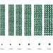 Jollin 3456pcs Flatback Rhinestones Glass Charms Diamantes Gems Stones for Nail Art 6 Size ss4 ss12 Dark Green - Buy Online on GoSupps.com