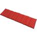 Rapeseed Heat Pillow 75x20cm - 8-Chamber Red Hearts Grain Pillow for Pain Relief | International Shipping - Buy Online on GoSupps.com