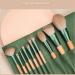 10-Piece Makeup Brush Set with Bag - Soft Fluffy Brushes for Beginners | Perfect Makeup Tools for Face & Eyes - International Shipping Available - Buy Online on GoSupps.com