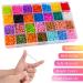 VENSEEN Rubber Band Bracelet Kit - 12000+ Loom Bracelet Making Set for Kids & Girls | DIY Crafting Gift in 28 Colors - Buy Online on GoSupps.com