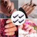 Nail Buffer Block (4 Pack) - All-in-One Nail Smoother & Polisher for Natural and Acrylic Nails - 120/600/3000 Grit Buffing Blocks - Buy Online on GoSupps.com