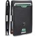 TRAVANDO Mens Slim Wallet - Black