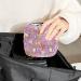 Starfish Seashell Pattern Menstrual Cup & Pad Storage Pouch - Portable Feminine Hygiene Bag (Color 3) - Buy Online on GoSupps.com