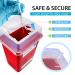 Sharps Container for Safe Needle Disposal - 1 Quart, 1 Pack | Home Biohazard Waste Container - Buy Online on GoSupps.com