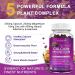 Plant Complex Calcium Magnesium Zinc Gummies with High Absorption Magnesium Glycinate and Sea Moss - Vegan Supplement for Bone Health, Muscle Support, Calm Mood & Sleep (2 Pack) - 60 Count - Buy Online on GoSupps.com