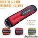 Buy 2*0.5kg Red Weight Cuff Set - Arm & Ankle Weights for Fitness Running & Gymnastics - International Shipping Available - Buy Online on GoSupps.com