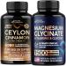 NUTRAHARMONY Ceylon Cinnamon & Magnesium Glycinate with Glycine Capsules