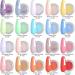 Aikker 20 Spring Colours Dip Powder Nail Kit - 27 Pcs Glitter Purple Pink Orange Acrylic Dipping Powder Set with Base Top Coat Activator - French Nail Art Manicure AK33 - Buy Online on GoSupps.com