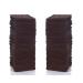 Simpli-Magic 79221 Brown Cotton Washcloths 12x12 24 Count
