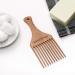 Wooden Afro Pick for Natural Curly Hair - Handcrafted African Design - Men & Women - Buy Online on GoSupps.com