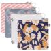 Milists 4 pieces pad holder for period hygiene bags for women's articles Storage bags for women's bandages sanitary napkin organizer upholstery pocket cosmetic bag dustproof product travel