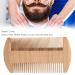 Buy Wooden Beard Comb - Portable Fine Teeth Grooming Tool for Men | International Shipping Available - Buy Online on GoSupps.com