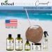Difeel Essentials Hydrating Coconut Hair Mist 6 oz. - Nourishing Coconut Oil Spray - Buy Online on GoSupps.com