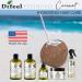 Difeel Essentials Hydrating Coconut Hair Mask 8 oz | Deep Moisturizer for Dry Hair Reduces Frizz 100% Natural Oils - International Shipping Available - Buy Online on GoSupps.com