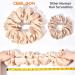 XL Big Silk Scrunchies Hair Ties for Women - CEELGON Oversized Pink Satin Silk Scrunchie 4 Pack - Extra Large Jumbo Soft Champagne Chiffon - Ideal for Thick Hair (Pink Champagne) - Buy Online on GoSupps.com