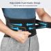 FREETOO Large Back Brace for Lower Back Pain Relief | Breathable Support Belt with 6 Stays | Anti-Skid Lumbar Support for Men/Women | Ideal for Work and Sciatica | Pack of 1 - Buy Online on GoSupps.com