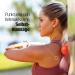 High Pulse Massage Ball - Targeted Muscle Relief & Regeneration | Includes Exercise Poster | 8cm & 12cm Options Available - Buy Online on GoSupps.com