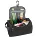 Hanging Travel Toiletry Bag for Men and Women - Black Dopp Kit/Shaving Wash Bag - Makeup/Cosmetic Organizer - Buy Online on GoSupps.com