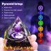 Crystal Pyramid Moonstone Amethyst Chakra Energy Tower - Nature Reiki Healing Jewelry - Buy Online on GoSupps.com