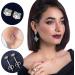 LUCKMORA 14K White Gold Earring Backs | 0.15g AU585 Butterfly Replacements for Studs | Hypoallergenic Pierced Secure Design - Buy Online on GoSupps.com