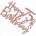 Tenhaisi Glittery Rose Gold Happy 75th Birthday Cake Topper Cheers to 75 Years Loved Birthday Anniversary Party Decoration Birthday Party Decoration - Buy Online on GoSupps.com