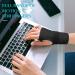 Carpal Tunnel Syndrome Wrist Support - Left Hand Compression Bandage for Pain Relief | Tendon Injury Relief (L/XL) - Buy Online on GoSupps.com