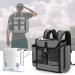 CURMIO Portable Oxygen Concentrator Backpack - Gray Travel Bag for Inogen One, Oxygo, Caire, SimplyGo Mini POC Units - Machine and Accessories Case (Bag Only) - Buy Online on GoSupps.com