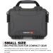 Nanuk 904 Waterproof Hard Case with Cubed Foam Insert - Graphite | Durable Protection for Valuables - Buy Online on GoSupps.com