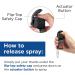Mace Brand PepperGuard Maximum Strength Pepper Spray Personal Model, Pocket Model, or Police Model, Great for Self-Defense, Black - Buy Online on GoSupps.com