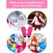 Kids Snow Ski Gloves - Waterproof & Warm Mittens for Girls and Boys | Rose Red | Ages 3-6 Years - Buy Online on GoSupps.com
