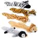 PETTOM Dog Toys Set - 5 Plush Squeaky Dog Toys with Crinkle Paper for Puppies & Small Medium Dogs | No Filling Cuddly Toys - Buy Online on GoSupps.com